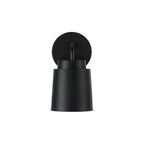 Capital Lighting AA1035MB Matte Black 5''w X 9.50''h Sconce In Matte Black With Soft Gold Interior Image 4