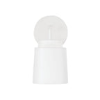 Capital Lighting AA1035WE Matte White 5''w X 9.50''h Sconce In Matte White With Soft Gold Interior Image 4