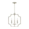 Capital Lighting AA1037BN Brushed Nickel 16''w X 18.50''h 4-light Foyer Lantern Pendant In Brushed Nickel Image 1