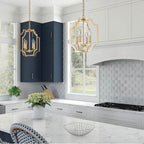 Capital Lighting Courtney 16''w X 18.50''h 4-light Foyer Lantern Pendant In Brushed Nickel