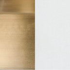 Capital Lighting 152021AW Aged Brass,White 16.50''w X 8''h 2-light Vanity In Aged Brass And White Image 2