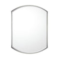 Capital Lighting Mirror 24''w X 32''h Beveled Rounded Rectangle Mirror In Matte Nickel With Horizontal Or Vertical Mounting