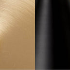Capital Lighting AA1039RK Matte Brass,Black 24''w X 10''h 3-light Vanity In Matte Brass And Black Image 2