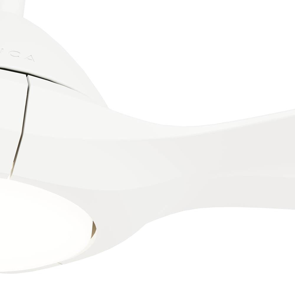 Casablanca Fan Company 52855 Fresh White 56 Inch Surea Fresh White Damp Rated Ceiling Fan With Led Light Kit And Handheld Remote Image 7