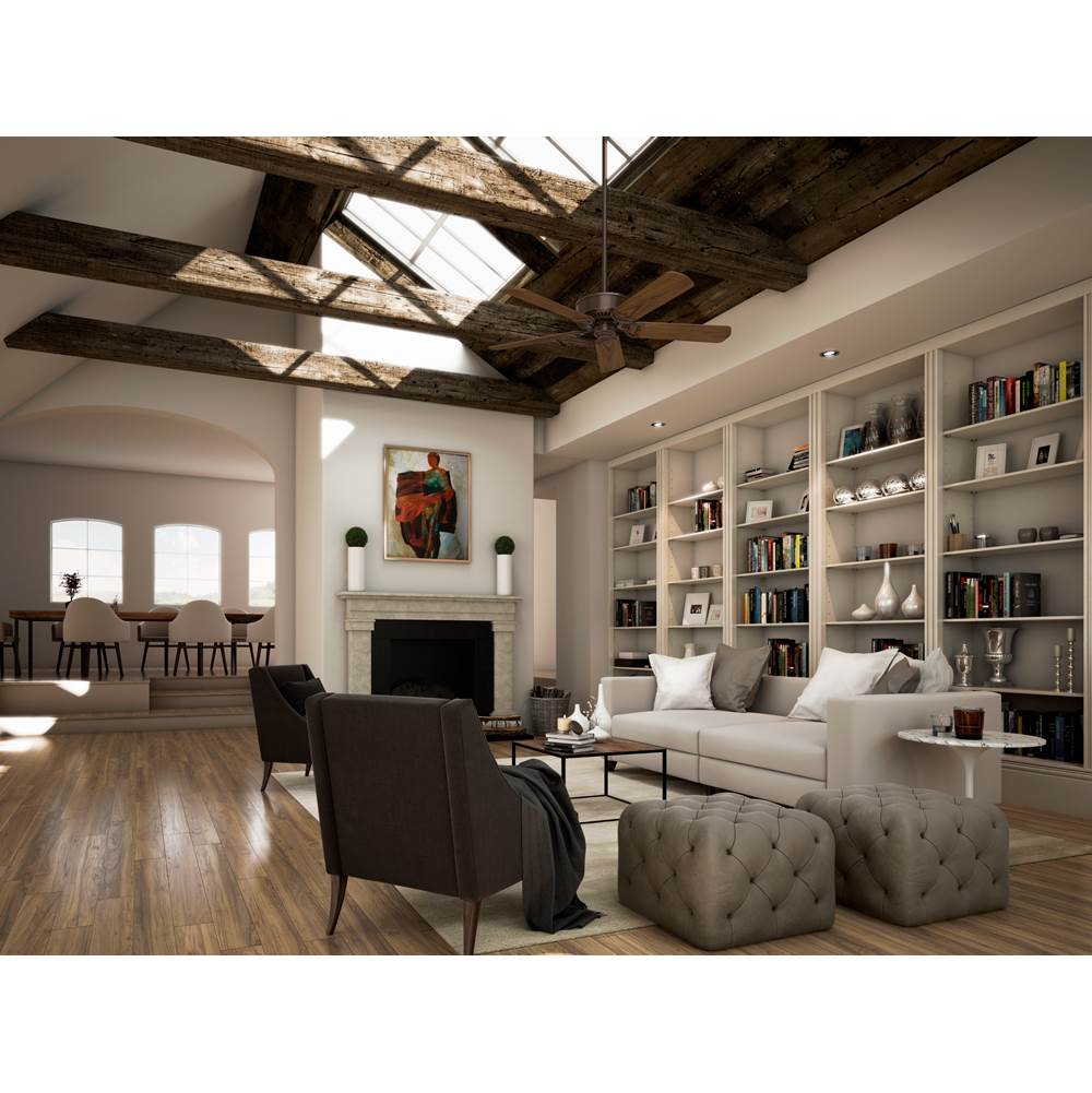 Casablanca Fan Company 59512 Brushed Cocoa 54'' Panama Dc - Brushed Cocoa Image 2