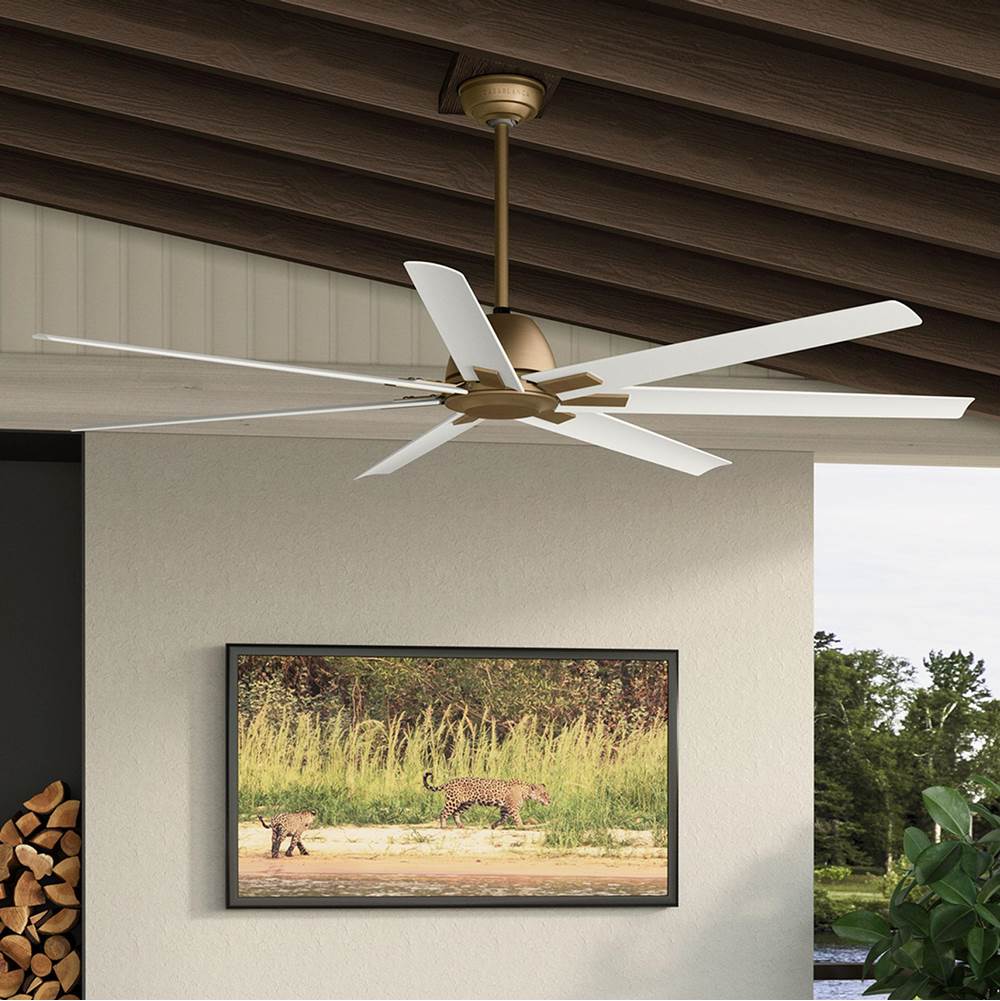 Casablanca Fan Company 53728  72in Bayhaven - Luxe Gold Image 6
