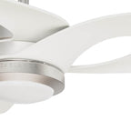 Casablanca Fan Company 53565 Brushed Nickel 60 Inch Inez Energy Star Brushed Nickel Damp Rated Ceiling Fan With Led Light Kit And Wall Control Image 8