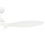 Casablanca Fan Company 52855 Fresh White 56 Inch Surea Fresh White Damp Rated Ceiling Fan With Led Light Kit And Handheld Remote Image 4