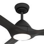 Casablanca Fan Company 52856 Matte Black Casablanca 56 Inch Surea Matte Black Damp Rated Ceiling Fan With Led Light Kit And Handheld Remote Image 5
