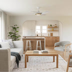 Casablanca Fan Company 52847 Fresh White Casablanca 52 Inch Vespucci Fresh White Damp Rated Ceiling Fan With Led Light Kit And Handheld Remote Image 2