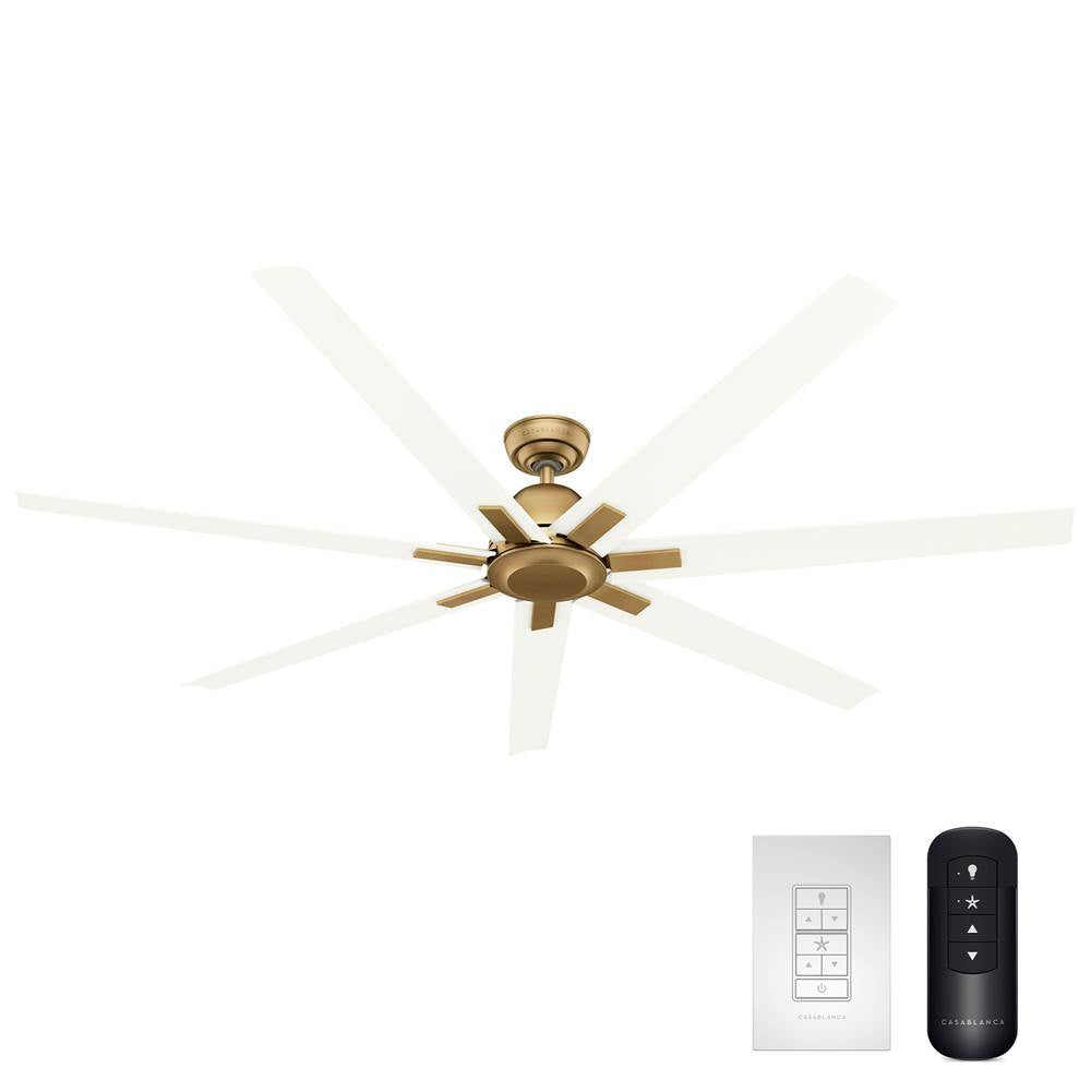 Casablanca Fan Company 53728  72in Bayhaven - Luxe Gold Image 8