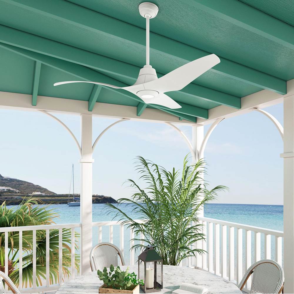 Casablanca Fan Company 53513 Matte White 60 In St Ingray - Porcela In White Image 8