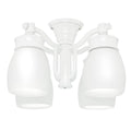 Casablanca Fan Company  Outdoor Four-light Snow White Fixture