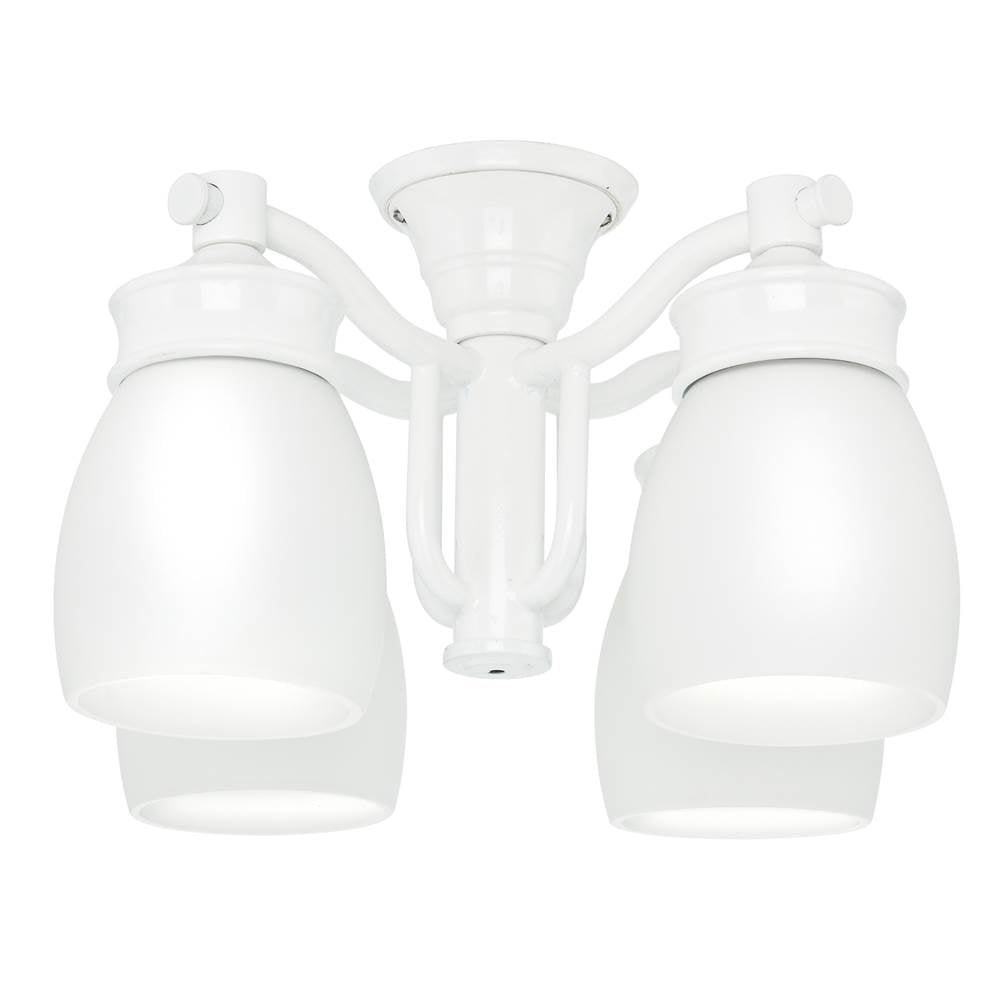 Casablanca Fan Company  Outdoor Four-light Snow White Fixture