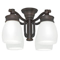 Casablanca Fan Company  Outdoor Four-light Brushed Cocoa Fixture