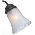 Casablanca Fan Company  Swirled Marble Side Glass With Bell Shape