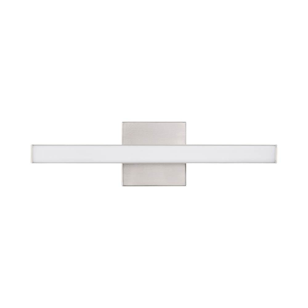 Craftmade Trim 1 Light 18'' Led Vanity In Brushed Polished Nickel