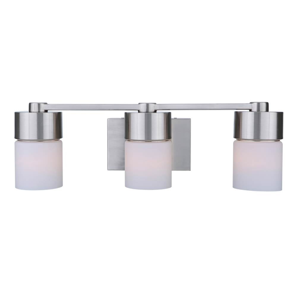 Craftmade 12322BNK3 Brushed Polished Nickel District 3 Light Vanity In Brushed Polished Nickel Image 2
