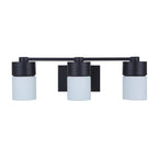 Craftmade District 3 Light Vanity In Brushed Polished Nickel