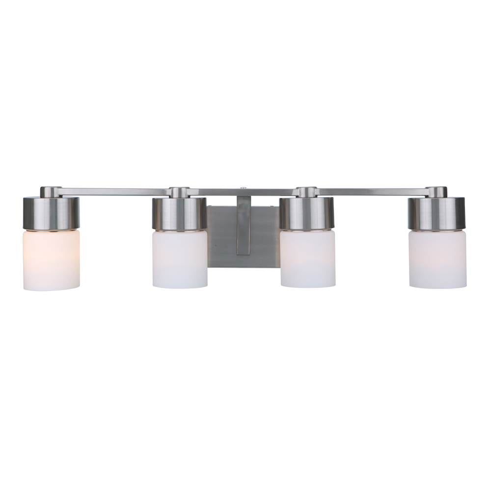 Craftmade 12331BNK4 Brushed Polished Nickel District 4 Light Vanity In Brushed Polished Nickel Image 2