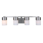 Craftmade 12331BNK4 Brushed Polished Nickel District 4 Light Vanity In Brushed Polished Nickel Image 2
