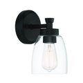 Craftmade Henning 1 Light Sconce In Flat Black
