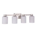 Craftmade Bretton 4 Light Vanity In Polished Nickel