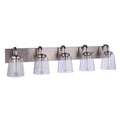 Craftmade Elsa 5 Light Vanity In Brushed Polished Nickel