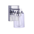 Craftmade Reeves 1 Light Wall Sconce In Chrome