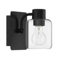 Craftmade Rori 1 Light Wall Sconce In Flat Black