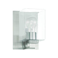Craftmade Mcclane 1 Light Wall Sconce In Brushed Polished Nickel