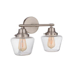 Craftmade Essex 2 Light Vanity In Brushed Polished Nickel