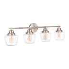 Craftmade Essex 4 Light Vanity In Brushed Polished Nickel