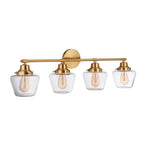 Craftmade Essex 4 Light Vanity In Brushed Polished Nickel