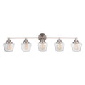 Craftmade 19548BNK5 Brushed Polished Nickel Essex 5 Light Vanity In Brushed Polished Nickel Image 1