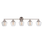 Craftmade 19548BNK5 Brushed Polished Nickel Essex 5 Light Vanity In Brushed Polished Nickel Image 1