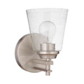 Craftmade 19606BNK1 Brushed Polished Nickel Drake 1 Light Wall Sconce In Brushed Polished Nickel Image 1