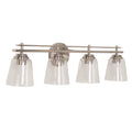Craftmade 19633BNK4 Brushed Polished Nickel Drake 4 Light Vanity In Brushed Polished Nickel Image 1