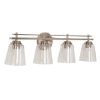 Craftmade 19633BNK4 Brushed Polished Nickel Drake 4 Light Vanity In Brushed Polished Nickel Image 1