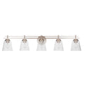 Craftmade 19642BNK5 Brushed Polished Nickel Drake 5 Light Vanity In Brushed Polished Nickel Image 1