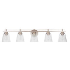 Craftmade 19642BNK5 Brushed Polished Nickel Drake 5 Light Vanity In Brushed Polished Nickel Image 1