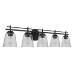 Craftmade Drake 5 Light Vanity In Brushed Polished Nickel