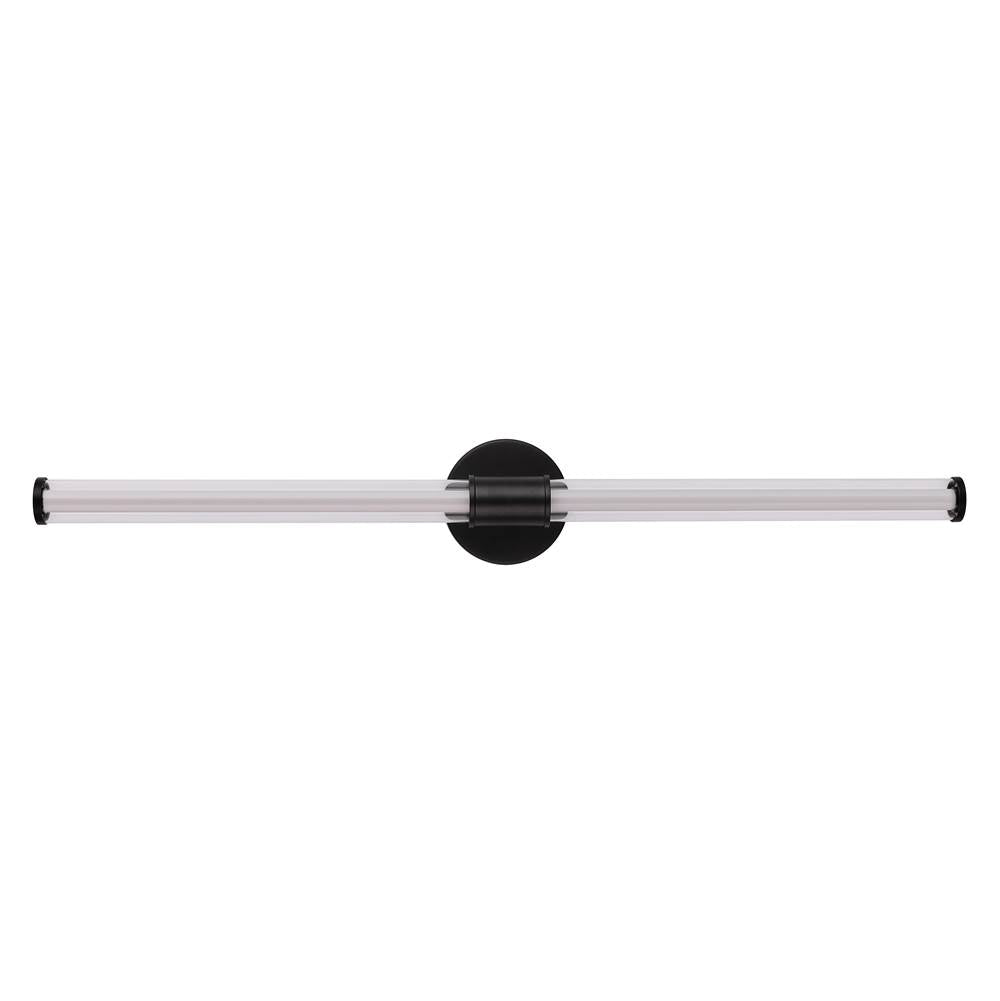 Craftmade 20234FB-LED Flat Black Contrast 24'' Led Vanity In Flat Black Image 1
