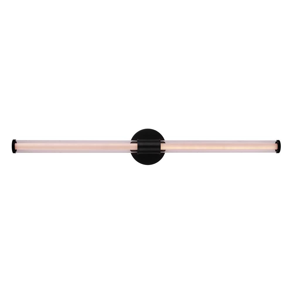 Craftmade Contrast 24'' Led Vanity In Flat Black