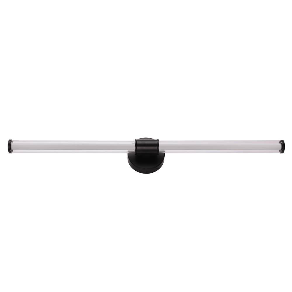 Craftmade 20234FB-LED Flat Black Contrast 24'' Led Vanity In Flat Black Image 7