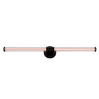 Craftmade 20234FB-LED Flat Black Contrast 24'' Led Vanity In Flat Black Image 6