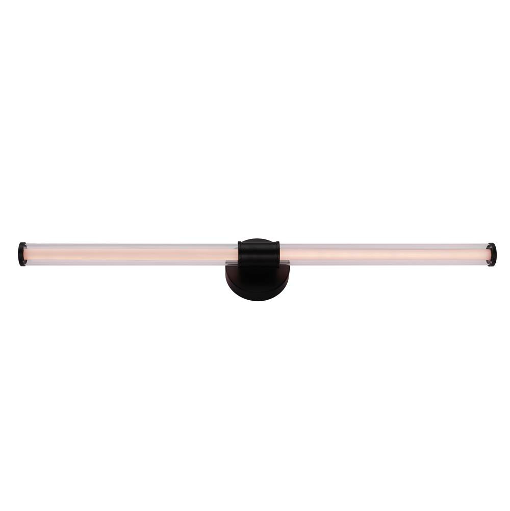 Craftmade 20234FB-LED Flat Black Contrast 24'' Led Vanity In Flat Black Image 6