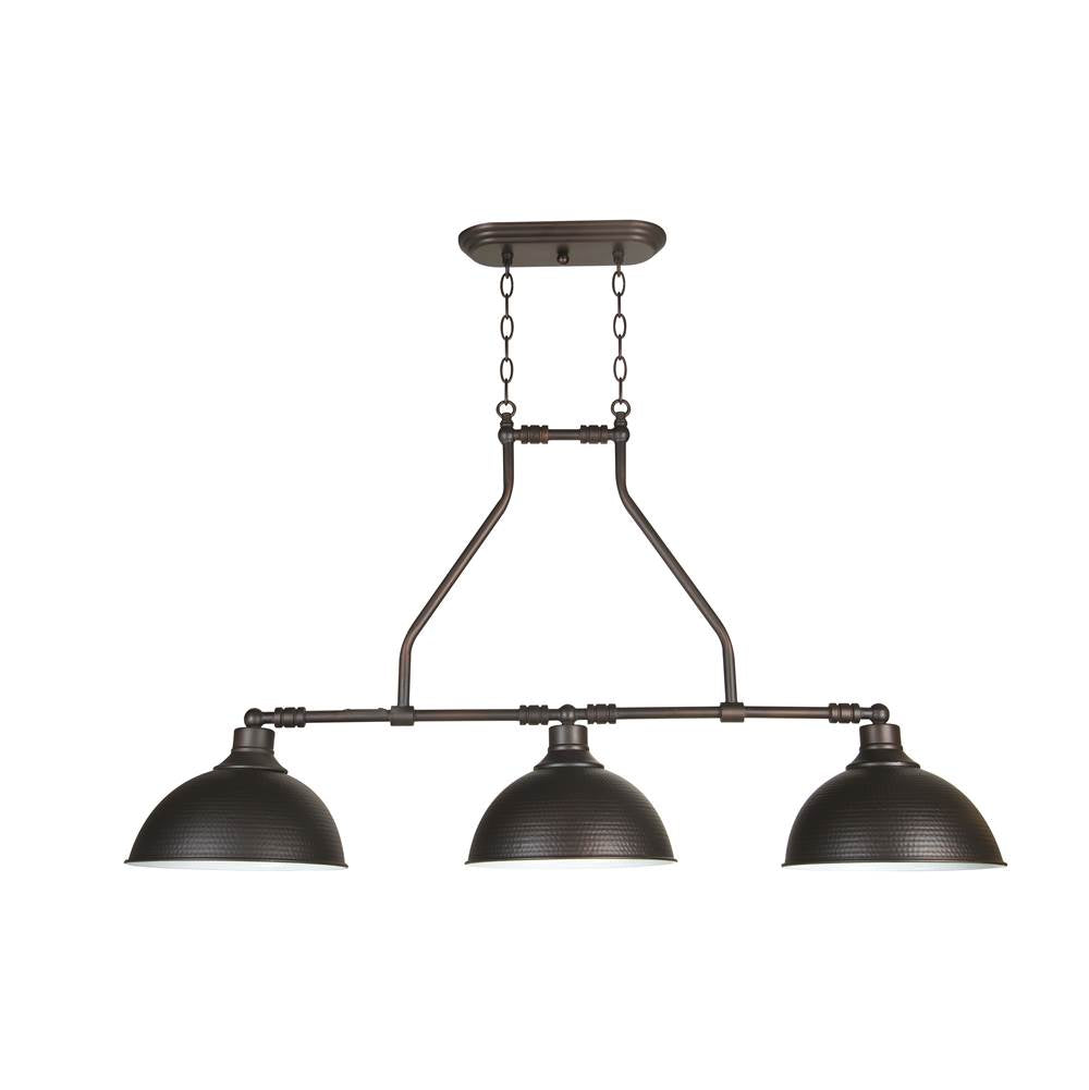 Craftmade Timarron 3 Light Island In Aged Bronze Brushed
