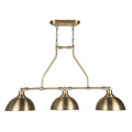 Craftmade Timarron 3 Light Island In Legacy Brass