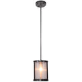 Craftmade 36791-MBK Matte Black Danbury 1 Light Mini Pendant In Matte Black Image 1